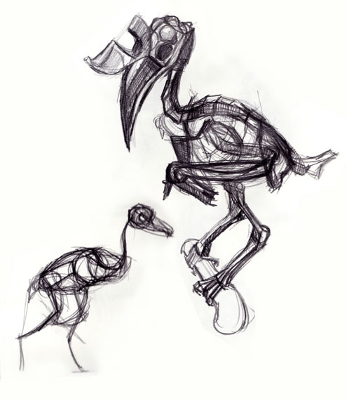 Toucan Skeleton