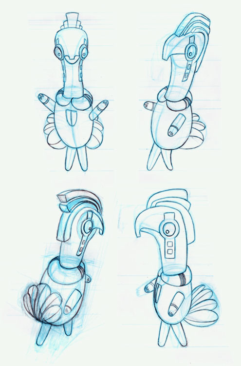 Bird Model Sheet