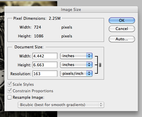 resize image photoshop. Open the png render in Photoshop and resize the image's Resolution setting 