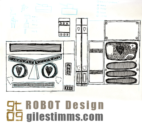 ROBOT Love design, Giles Timms 2009