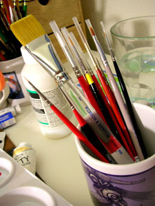 my new brushes