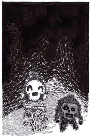 Original pen and ink drawing Original pen and ink drawing