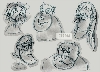 Character Concept, Head Designs